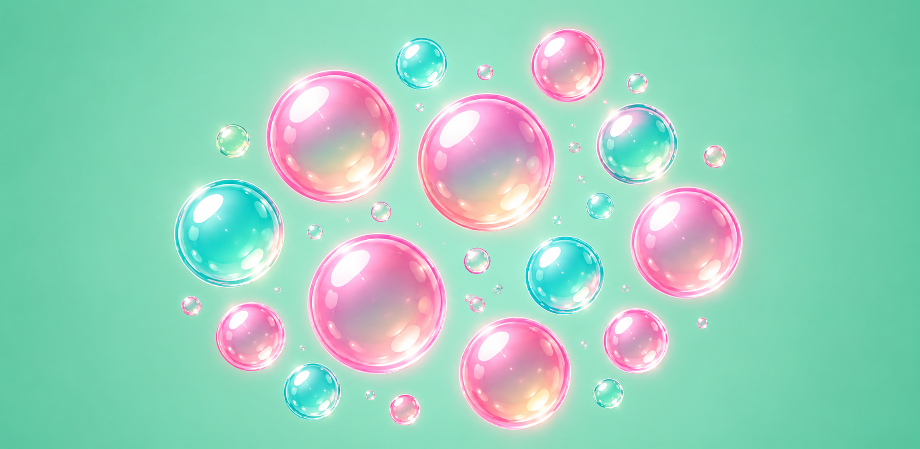 Bubbly World Tea app banner showing bubble tea drinks and UI