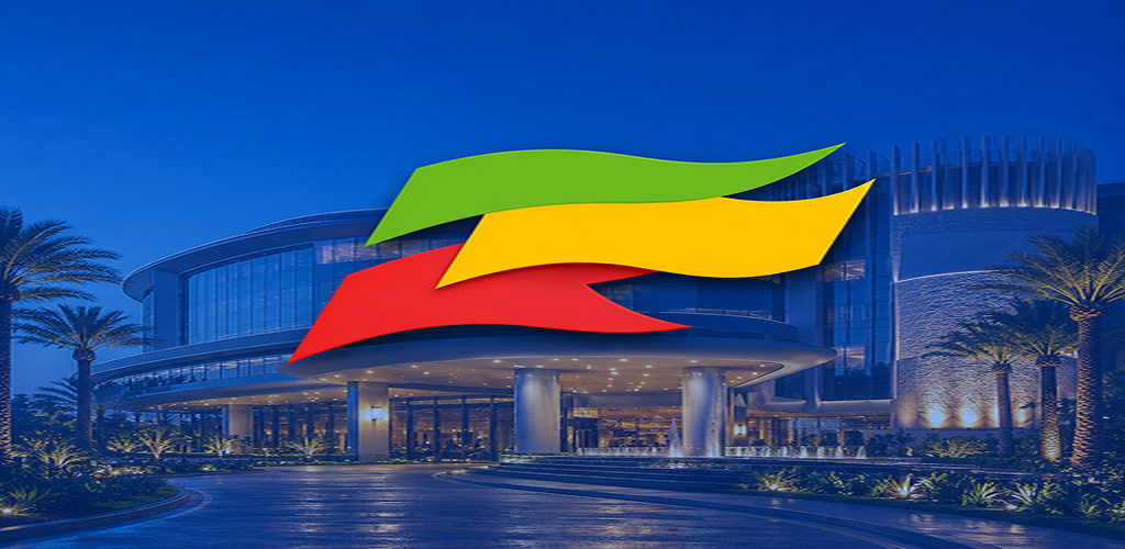 Coral Resort Casino Companion travel guide banner showing resort attractions