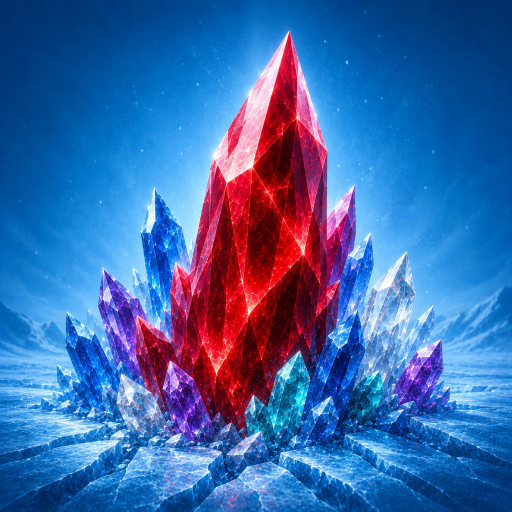 CrystalIce Realms app icon for iOS