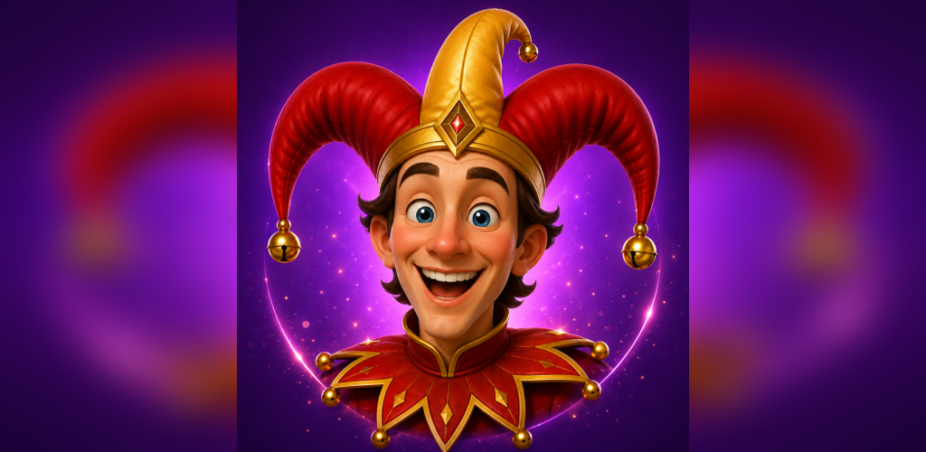 Jokes Voice Training game banner showing jester-themed speech training interface