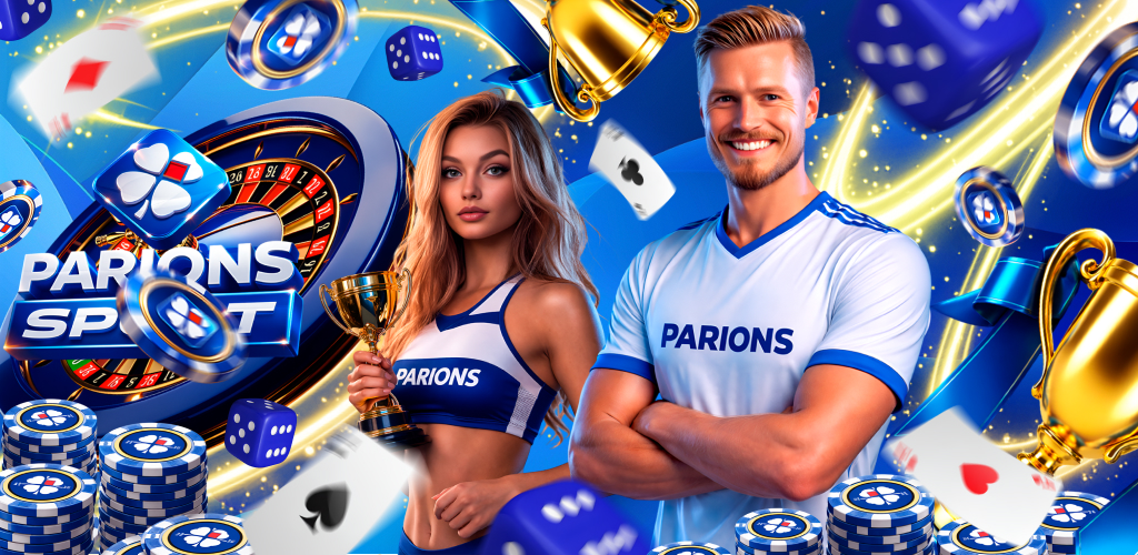 Parions Android exploration game banner showing interactive map