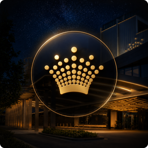 Prestige Crown Casino Visit app icon on iOS