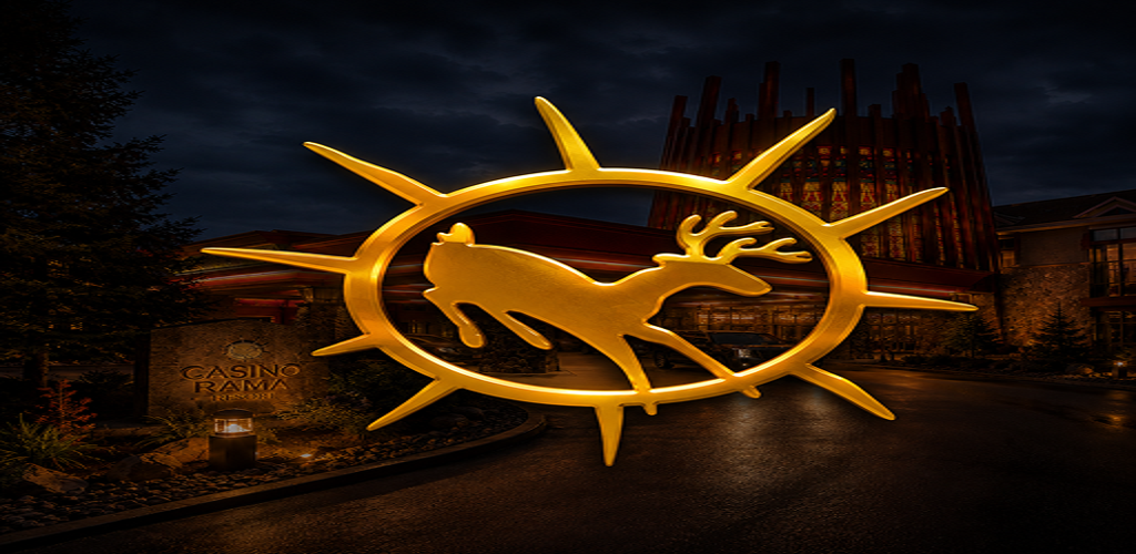 Rama Quest Casino Hotel game banner showing luxury hotel interface