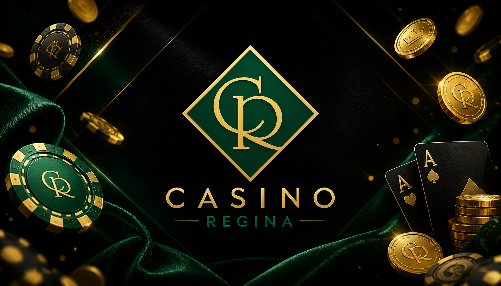 Regina Casino game banner showing slot arcade interface