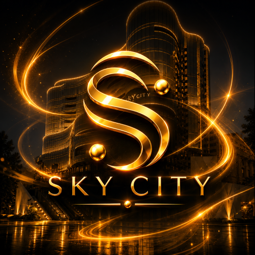 Sky City Casino Hotel Access banner showing hotel guest services interface