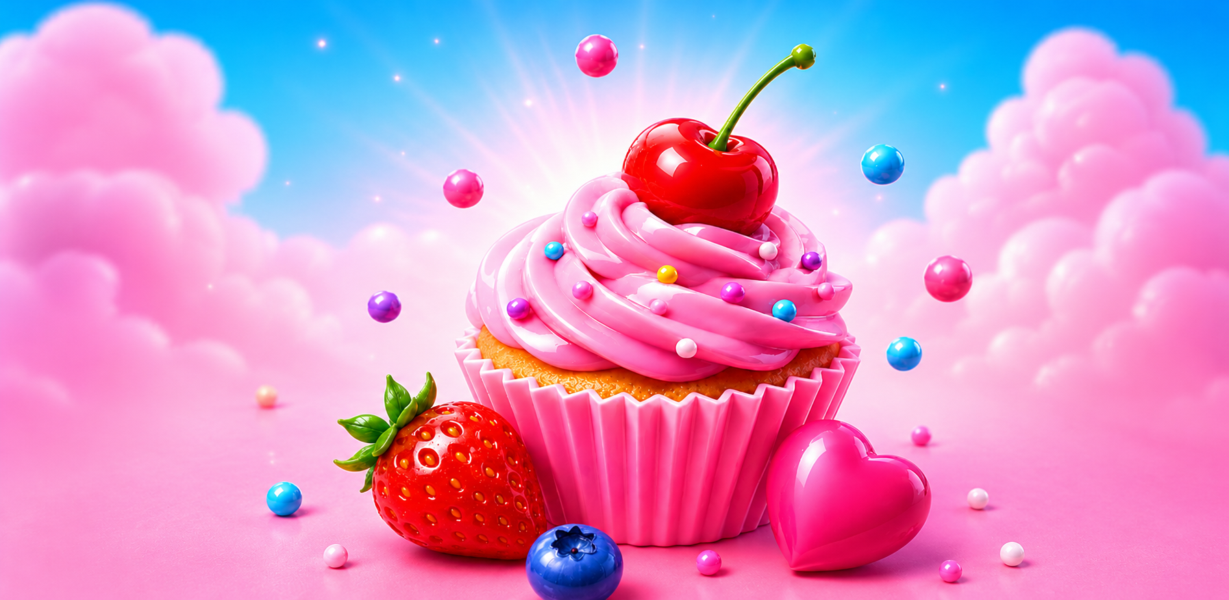 Sweetest Dessert Spot game banner showing colorful desserts